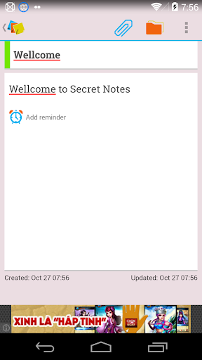 Secret Notes