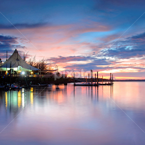 Telaga Air's Sunset by Sim Sherina - Landscapes Sunsets & Sunrises