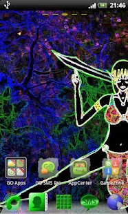 How to download Theme Dark Elf for GO Launcher 3.0 apk for laptop