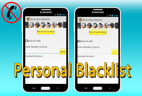 Free Block Calls in Blacklist APK for PC