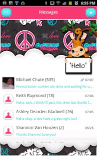 Download GO SMS THEME|PeacefulMonkey APK for Android