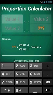Free Download Proportion Calculator APK for Android