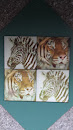 Tiger Print on Wall