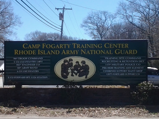 Camp Fogarty Training Center R.I. National Guard
