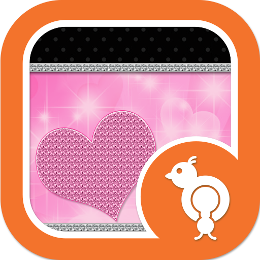 Pink Hearts Go SMS Theme LOGO-APP點子