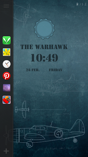 【免費個人化App】Warhawk Live Locker Theme-APP點子