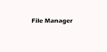 File Manager by PolarBear soft APK
