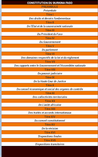 【免費書籍App】Constitution du Burkina Faso-APP點子