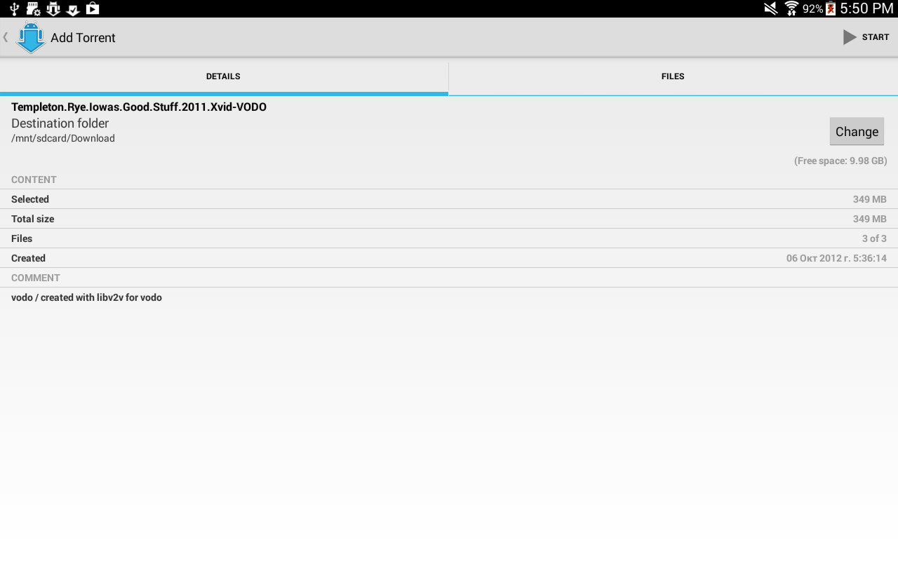 aTorrent - Torrent Downloader - screenshot