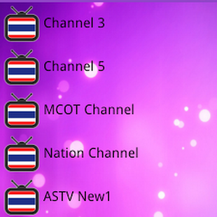 Thai TV - Android Application