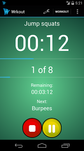 Wrkout HIIT Tabata Timer