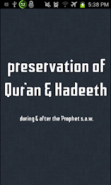 Preservation of Quran & Hadith poster 6