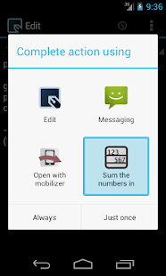 Lastest Sum the numbers in the text APK for Android