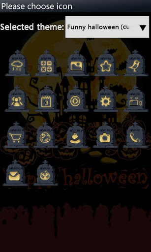 B-HalloweenNight GOLauncher EX