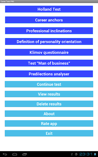 【免費生產應用App】Career Tests PRO-APP點子