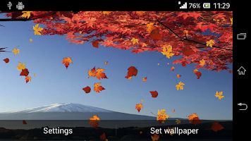 Autumn Live Wallpaper APK Снимки экрана #9