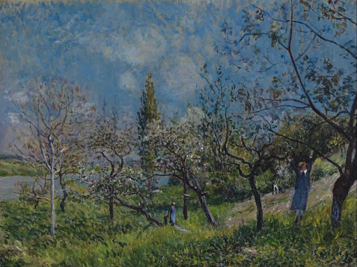 Orchard in Spring, By