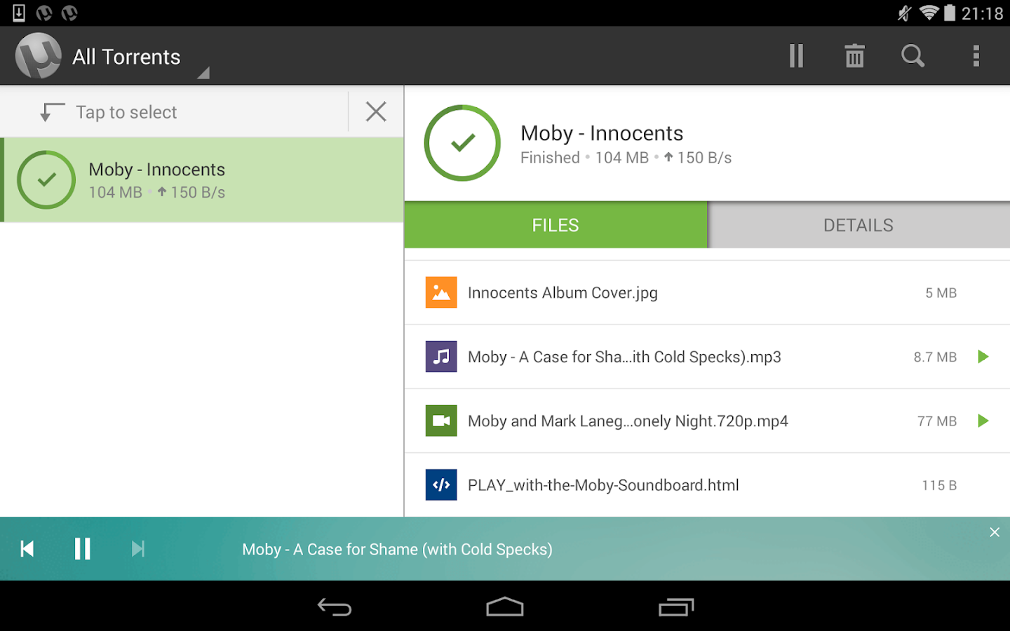 µTorrent® Pro - Torrent App - screenshot