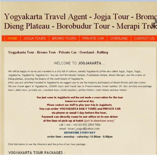 JOGJAKARTA AND BROMO TOURS