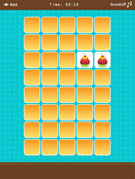 记忆匹配游戏与纸杯蛋糕图像 poster 21