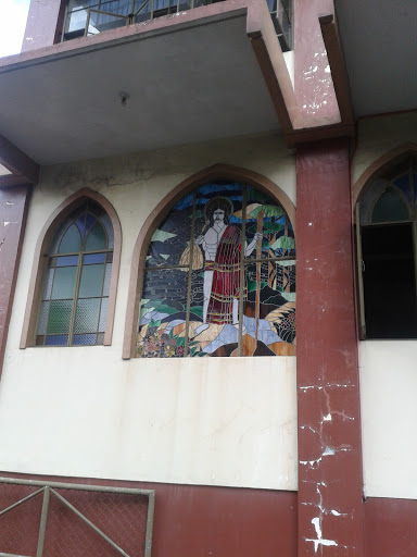 Igorot Jesus Stained Glass Window