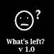 What's left?