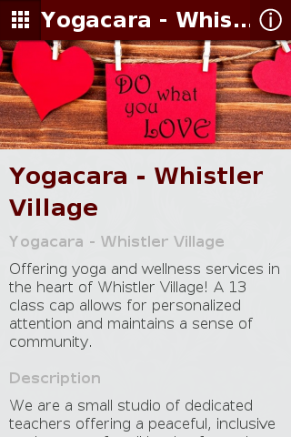 Yogacara - Whistler Village