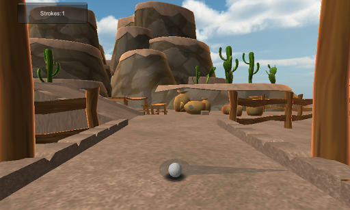 Mini golf games Cartoon Desert