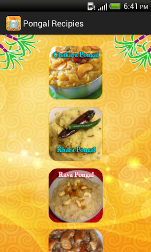 Pongal Recipes