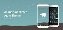 Animals of Winter Atom Theme APK