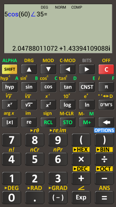 Scientific Calculator Pro Screen 1