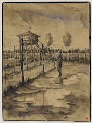 De afrastering met wachttoren nr. 7