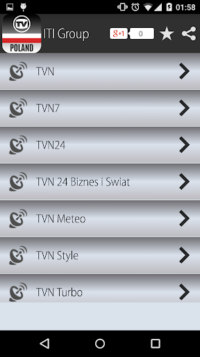 【免費媒體與影片App】TV Channels Poland-APP點子