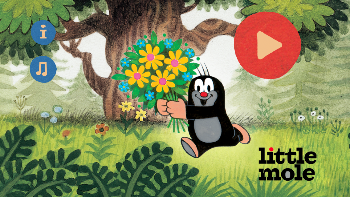 Android application Little Mole in Summer screenshort