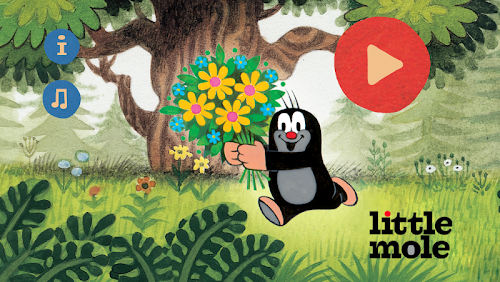 Android application Little Mole in Summer screenshort