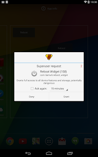 Lastest [ROOT] Reboot Widget APK