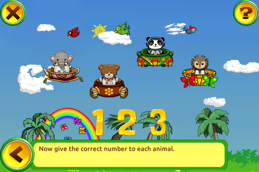 Learning Numbers for Kids 2-6 Screen 1