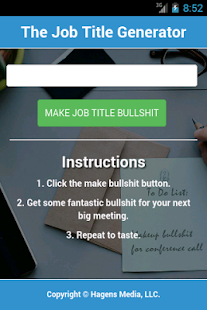 Job Title Generator Screenshots 0