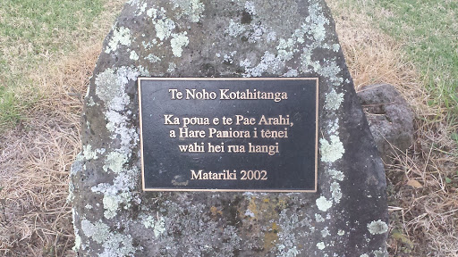 Unitec Te Noho Kotahitanga Memorial Plaque