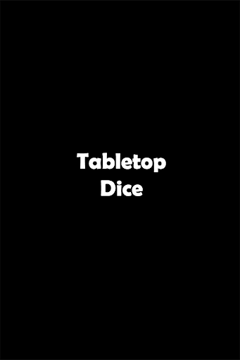 Tabletop Dice