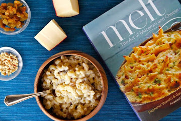 Gouda Macaroni with Golden Raisins and Pine Nuts