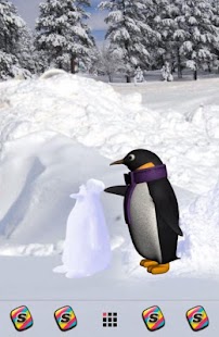 Download [Shake] Penguin Snow Wallpaper APK for Android