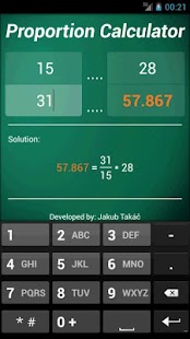 Lastest Proportion Calculator APK