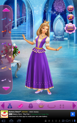 【免費娛樂App】Dress Up Princess Cinderella-APP點子