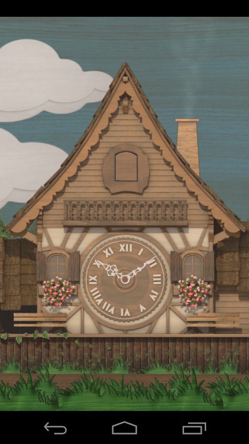   Cuckoo Clock LWP: captura de tela 