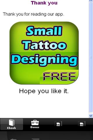 【免費生活App】Small Tattoo Designing-APP點子