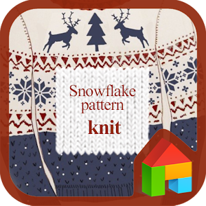 Snowflake pattern dodol theme.apk 4.1
