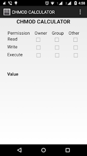 How to install CHMOD CALCULATOR 1.0 apk for laptop
