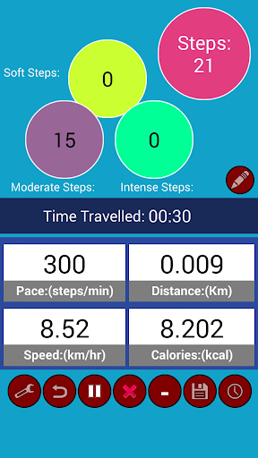 Adv.Pedometer Walk Run Calorie