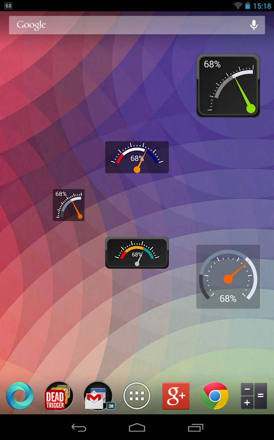 What is a gauge battery widget, Gauge Battery Widget for Android